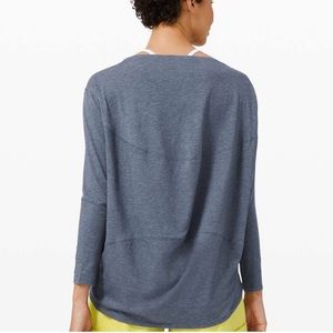 Lululemon Back In Action Long Sleeve Top